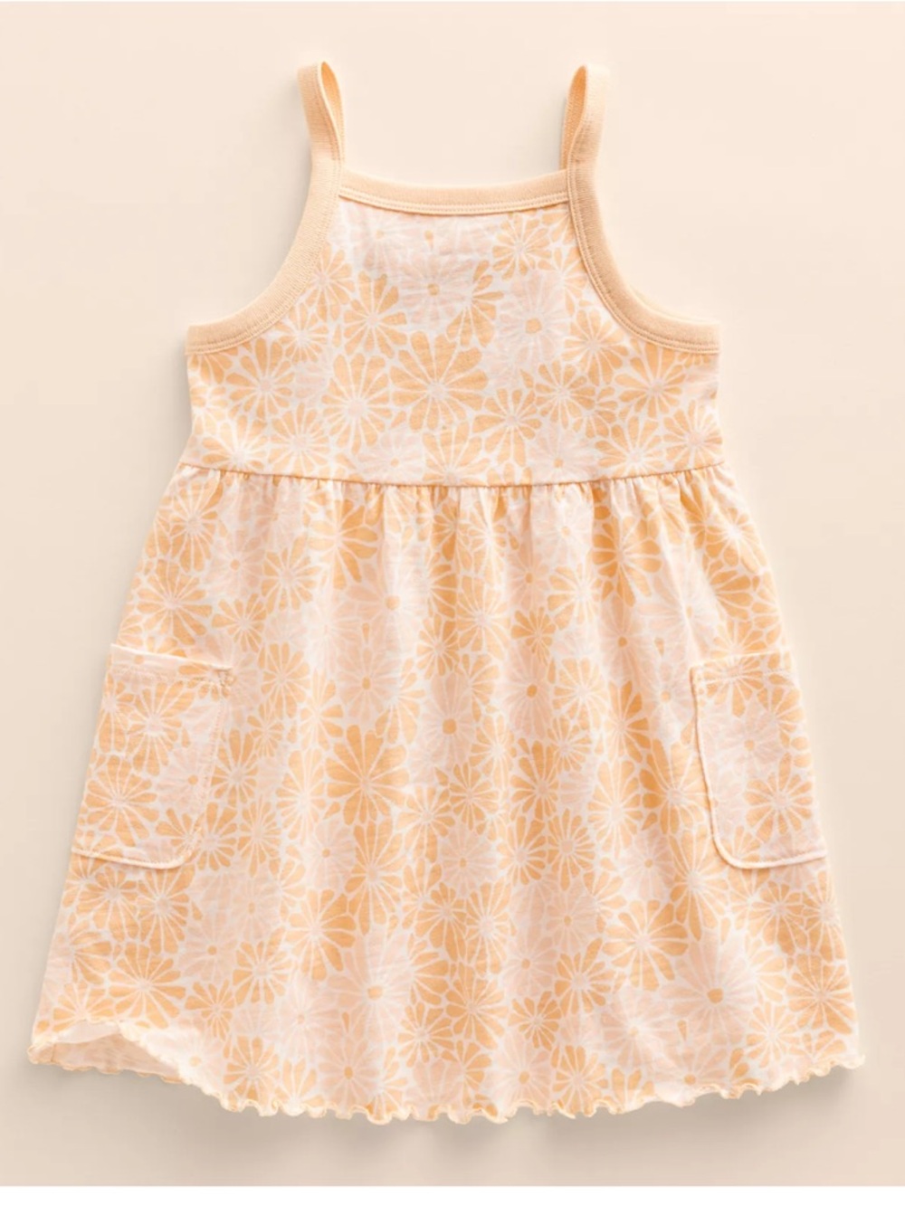 LC Lauren Conrad Peach Floral Sundress for Kids